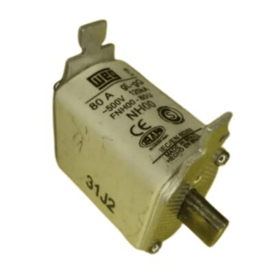 FUSÍVEL NH WEG 80A 500V GL-GG 120KA FNHOO-80V