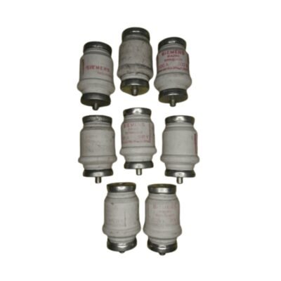 FUSÍVEL DIAZED RETARDADO SIEMENS 100A 500V KIT 8 PÇS