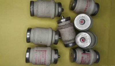FUSÍVEL DIAZED RETARDADO SIEMENS 100A 500V KIT 8 PÇS - Imagem 2