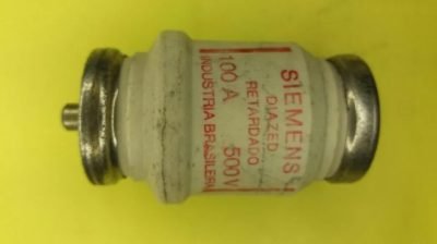 FUSÍVEL DIAZED RETARDADO SIEMENS 100A 500V KIT 8 PÇS - Imagem 4