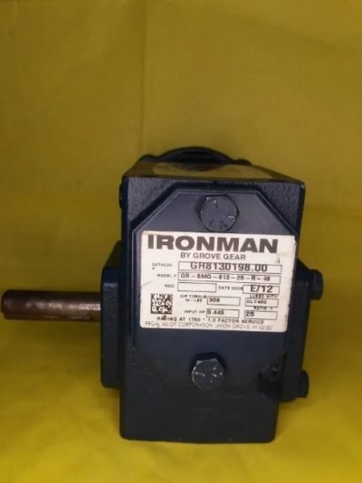 REDUTOR DE VELOCIDADE IRONMAN 1:25 0,5CV - Imagem 3