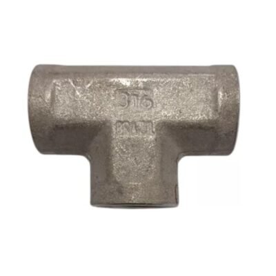 TEE CONEXÃO DETROIT T AÇO INOX 316 3/8"