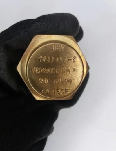 VÁLVULA FLUXO ÓLEO VERNATHERM Vd-10900 60 185f - Imagem 2