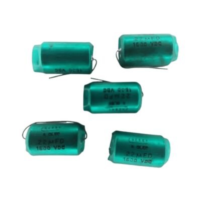 CAPACITOR ELETROLÍTICO 0,22uf 1600v KIT 5 PEÇAS