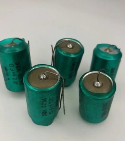 CAPACITOR ELETROLÍTICO 0,22uf 1600v KIT 5 PEÇAS - Imagem 2