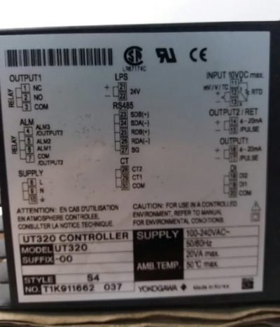 CONTROLADOR DIGITAL DE TEMPERATURA YOKOGAWA Ut320e - Imagem 5