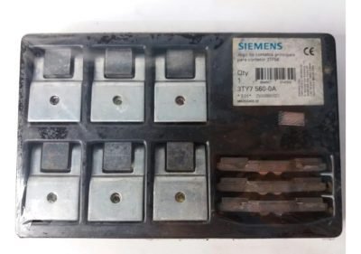 JOGO DE CONTATOS PRINCIPAIS CONTATOR 3TF56 SIEMENS - Imagem 2