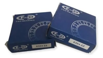 ROLAMENTO RÍGIDO ESFERA 6304ZZ FED BEARING KIT 2 UN - Imagem 3