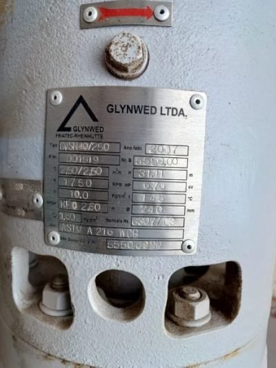 BOMBA CENTRÍFUGA VERTICAL RHEINUTTE FRIATEC GVSN40/250 - Imagem 5