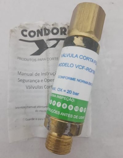 VÁLVULA CORTA FOGO CONDOR VCF-RO/188-R Ref. 154.194 - Imagem 2