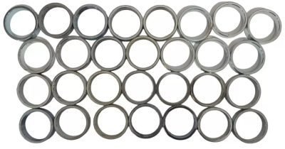 ARRUELA ESPAÇADORA AÇO 52x11x3,5x44,5MM KIT 29 PEÇAS - Imagem 2