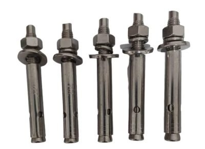 CHUMBADOR PARABOLT AÇO INOX 304 80x10mm M8 KIT 5 UN - Imagem 2