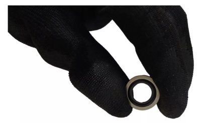 ANEL VEDAÇÃO METAL BORRACHA 13/16'' 7/16 KIT 12 UNIDADES - Imagem 2