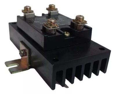 RELÉ ESTADO SÓLIDO D2W2200CG AC220V 20A DC18-28V + DISSIPADOR - Imagem 2