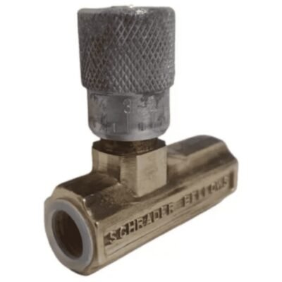 VÁLVULA CONTROLE FLUXO SCHRADEE BELLOWS 1/4'' REF: 337-1011A