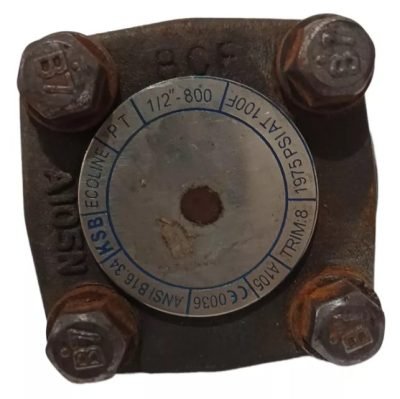 VÁLVULA RETENÇÃO DE PISTÃO KSB 1/2" 800LBS A105N - Imagem 4