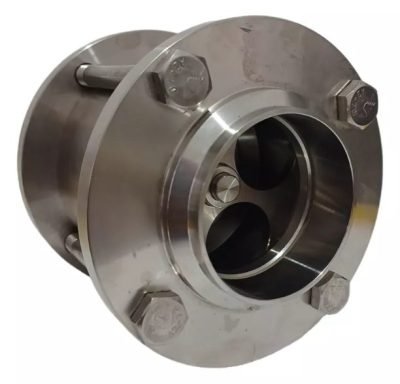 VALVULA DE RETENÇÃO SPX FLANGEADA AÇO INOX 316L DN65 PN10