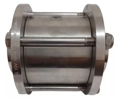 VALVULA DE RETENÇÃO SPX FLANGEADA AÇO INOX 316L DN65 PN10 - Imagem 3