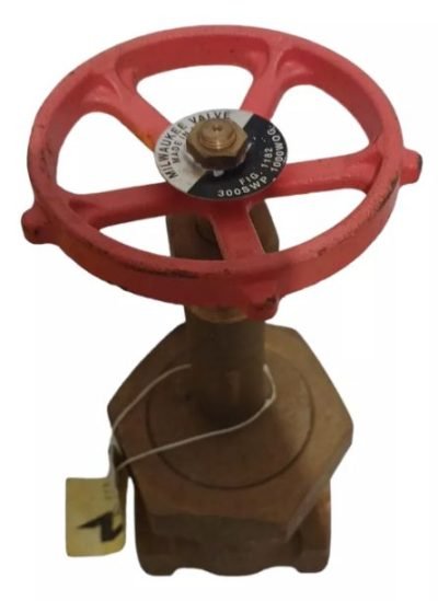 VÁLVULA GAVETA 2'' MILWAUKEE VALVE 300SWP 1000WOG BRONZE - Imagem 4
