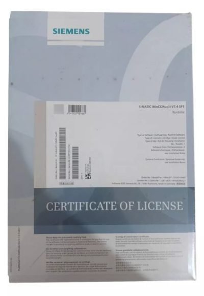CERTIFICADO SIEMENS SIMATIC WINCC/AUDIT V7.4 SP1 - Imagem 3