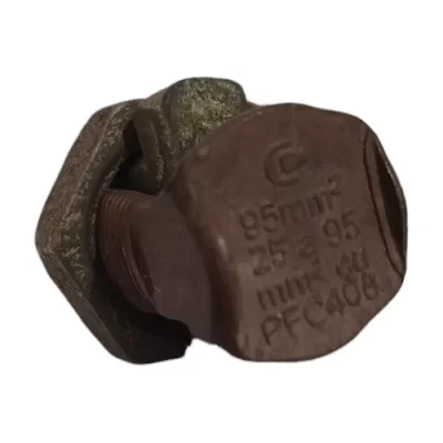 CONECTOR SPLIT BOLT PARAFUSO FENDIDO BIMETÁLICO 95MM PFC408 - Imagem 2