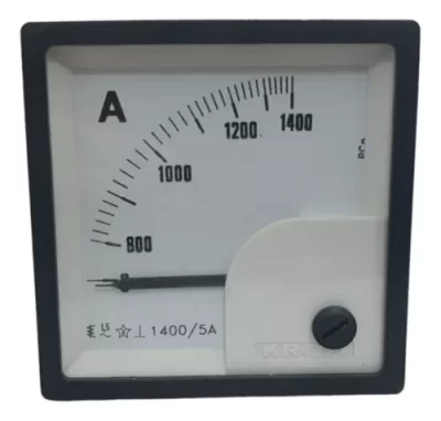 AMPERÍMETRO ANALÓGICO FM72 1400/5A KRON - Imagem 2