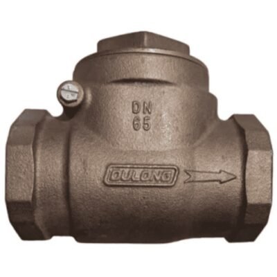 VÁLVULA RETENÇÃO HORIZONTAL PORTINHOLA DULONG 2.1/2'' BRONZE