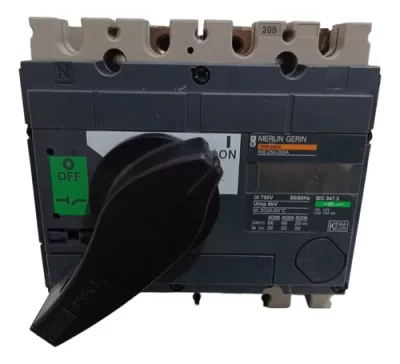 INTERRUPTOR SECCIONADOR TRIPOLAR MERLIN GERIN INS250-200A