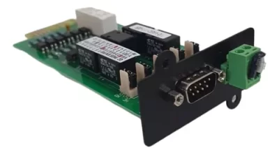 PLACA RELÉ PAWERCOM AS400 PARA UPS VGD 1A 24VCC 120VAC