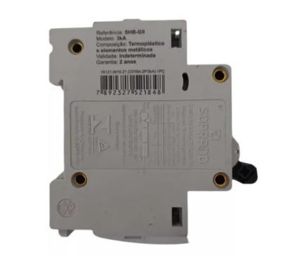 Disjuntor Bipolar Shb-gii C16 Soprano 16a 240-415v Adicionar aos favoritos R$ 28 - Imagem 3