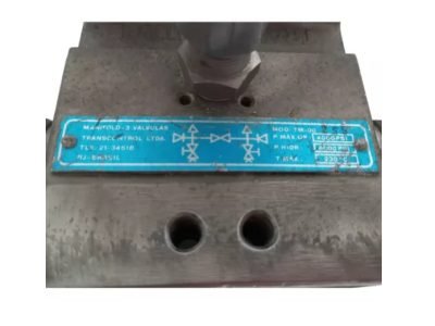 Válvula Manifold 3 Vias Transcontrol 6000psi 1/2'' Npt - Imagem 2