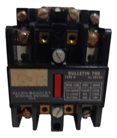 CONTATOR ALLEN BRADLEY 700-N200A1 BOBINA 110-120V - Imagem 2