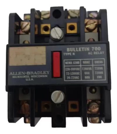 CONTATOR ALLEN BRADLEY 700-N200A1 BOBINA 110-120V - Imagem 3