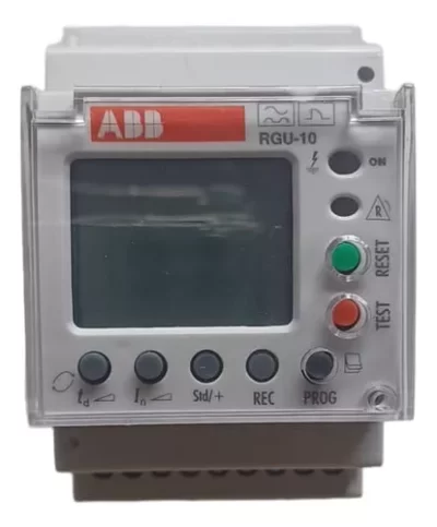 RELÉ DIFERENCIAL ABB RGU-10 - Imagem 2