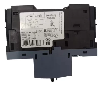 DISJUNTOR MOTOR SIEMENS 0,55...0,8A 3RV2011-0HA20 SIRIUS - Imagem 3
