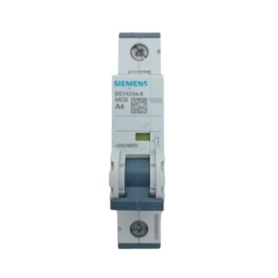 MINI DISJUNTOR SIEMENS 5SY4104-5 4A 230/400V CURVA A - Imagem 2