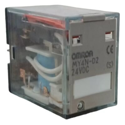 RELÉ ELETROMECÂNICO 14 PINOS 5A 24VDC OMRON MY4N-D2 - Imagem 5