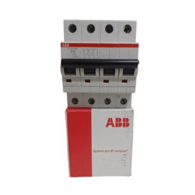 DISJUNTOR ABB S203 D10 NA 10A CURVA D 3P+N