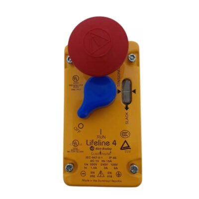 TAMPA CHAVE SEGURANÇA LIFELINE ALLEN BRADLEY 440E-A13054
