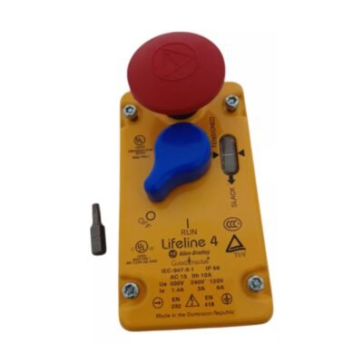 TAMPA CHAVE SEGURANÇA LIFELINE ALLEN BRADLEY 440E-A13054 - Imagem 2