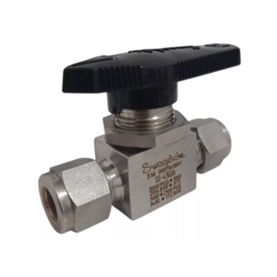 VÁLVULA ESFERA SWAGELOK SS-43GS6 3/8'' SW 3000PSIG AÇO INOX