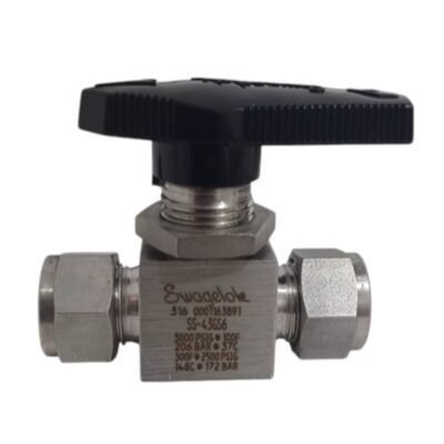 VÁLVULA ESFERA SWAGELOK SS-43GS6 3/8'' SW 3000PSIG AÇO INOX - Imagem 2