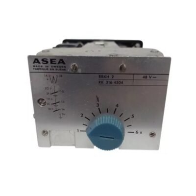 RELÉ TEMPORIZADOR ASEA RRKH2 RK 316 4504 1-6 SEGUNDOS - Imagem 2