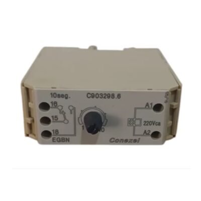TEMPORIZADOR WEIDMULLER CONEXEL EGBN 10S 220VCA - Imagem 3