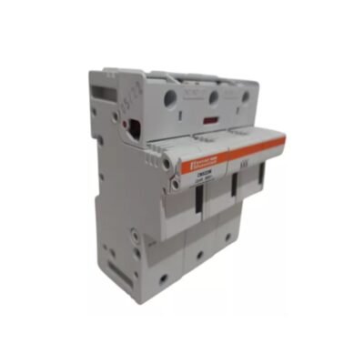 PORTA FUSÍVEL FERRAZ SHAWMUT 22X58MM CMS223M 3POLOS 100A - Imagem 2