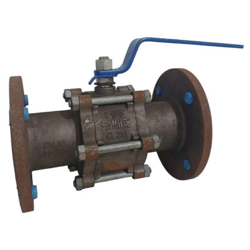 VÁLVULA ESFERA TRIPARTIDA FLANG MGA 2,1/2'' PN16 DN65 300LBS - Imagem 3