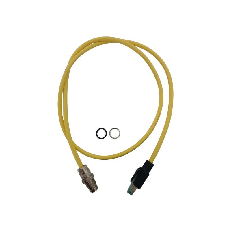 CABO MONTADO M12XCOD PFT F- RJ45PUR HARTING 1,2M - AMARELO