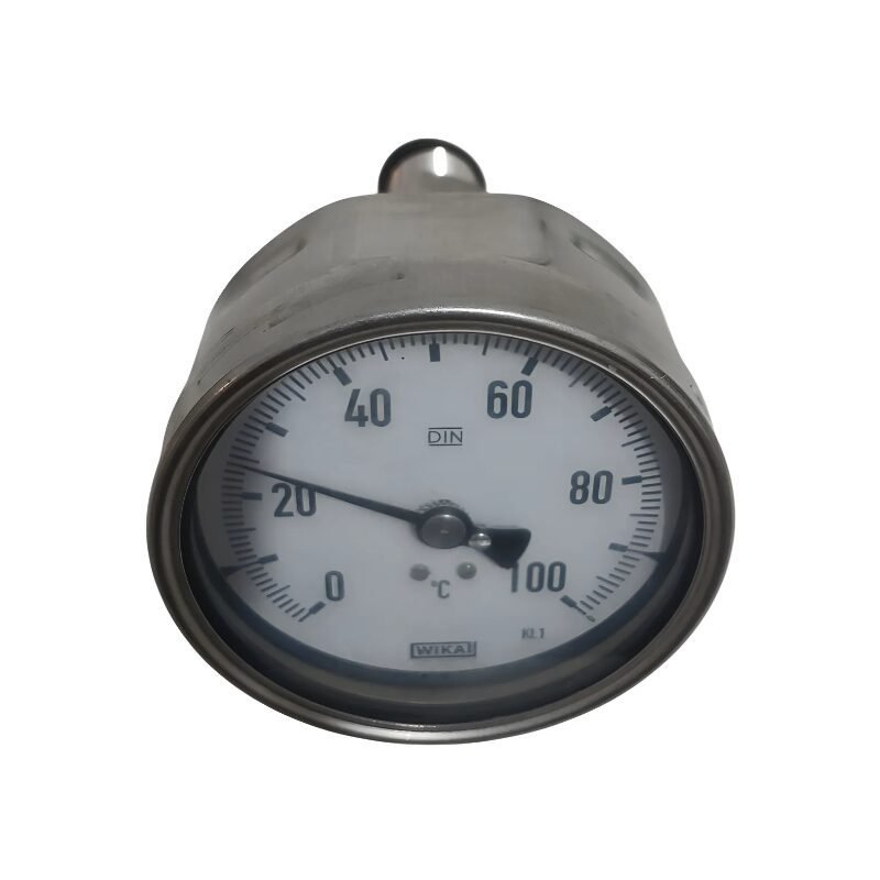 TERMÔMETRO BIMETÁLICO WIKA 0 A 100°C 3/4 100MM