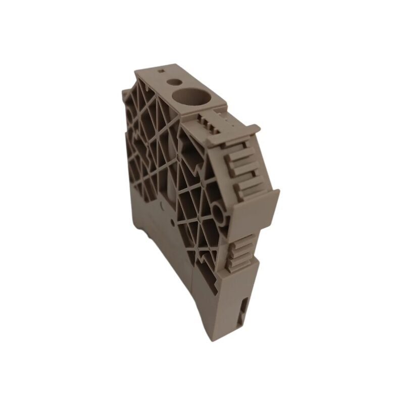 POSTE FINAL BORNER WEIDMULLER WEW 35/1 KIT 10UN MARROM-CLARO - Imagem 2