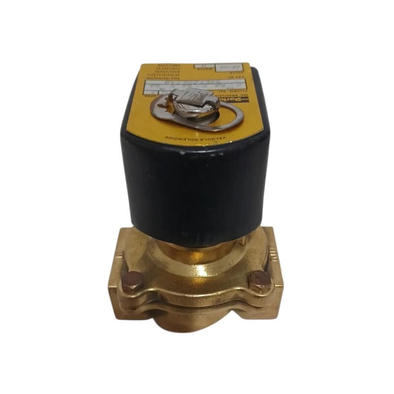 VÁLVULA SOLENÓIDE PARKER 3/4'' 24/60V AR ÁGUA ÓLEO 55EF20CTA - Imagem 2